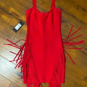 Marciano Red Bodycon Dress